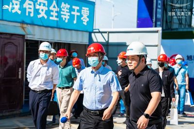 與阜陽共質(zhì)造！2022年“質(zhì)量月”走進(jìn)旭輝雙清江來，點(diǎn)贊房地產(chǎn)開發(fā)新標(biāo)桿
